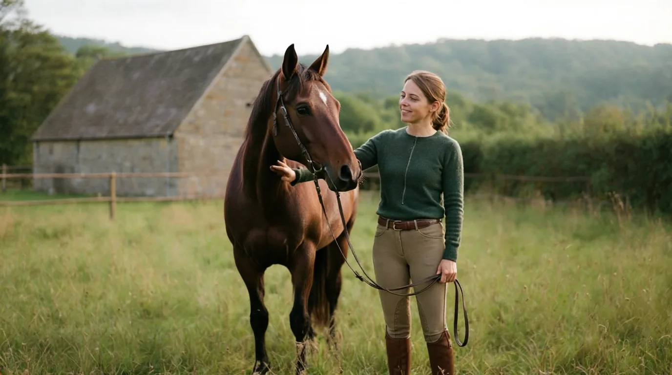 Cours d'équitation à La Celle-sous-Gouzon, Creuse