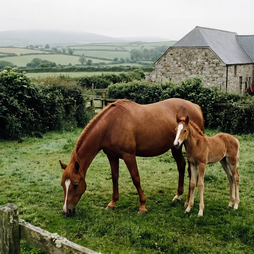 Élevage de chevaux au Centre Équestre de Grand Varenne, La Celle-sous-Gouzon