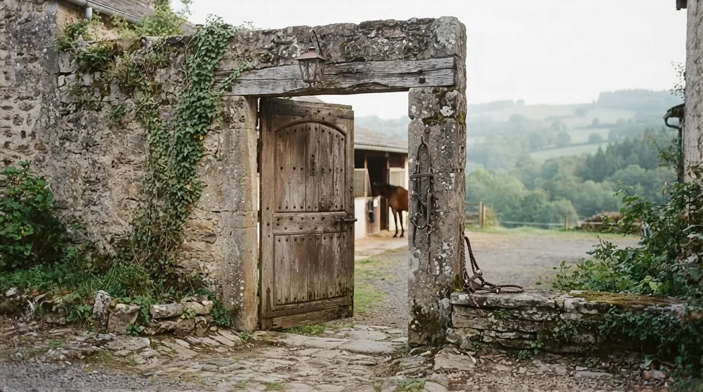 Entrée du Centre Équestre de Grand Varenne, centre équestre à La Celle-sous-Gouzon